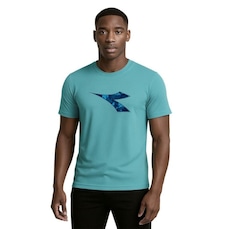 Camiseta Diadora Big Logo Camo Masculina
