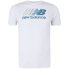 Camiseta New Balance Multi Color Performance Masculina