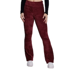 Calça Legging Flare Cotelê Vekyo Veludo Feminina