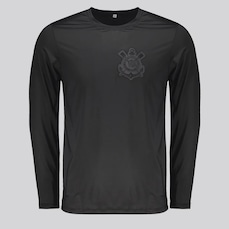 Camisa Corinthians Manga Longa UV Dry Masculina