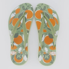 Chinelo Kenner Ibiza Laranjas Feminino