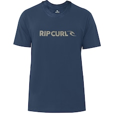 Camiseta Rip Curl New Icon Sphere Light Blue Masculina