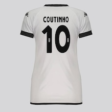 Camisa Vasco Supporter Graphik Feminina 10 Coutinho Kappa Feminina