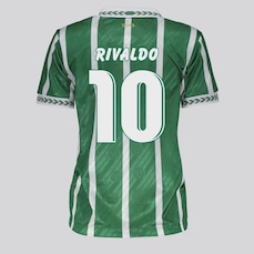 Camisa Palmeiras Retrô 1994 10 Rivaldo Feminina