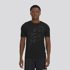 Camiseta New Balance Tenacity Logo Masculina