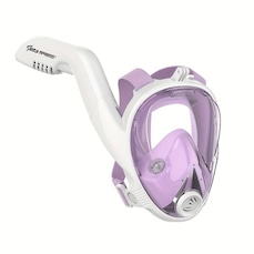 Máscara Subaquática de Mergulho Gold Sports New Space com Snorkel