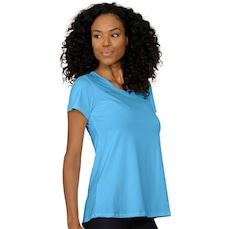 Camiseta Run More Alongada Essencial Feminina