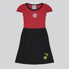Vestido Flamengo Infantil