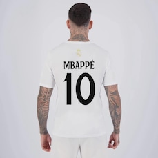 Camisa Real Madrid Soft 10 Mbappé Masculina