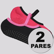 Kit 2 Pares de Meia Puma Pilates Feminina