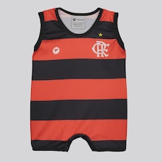 Macacão Regata Infantil Flamengo