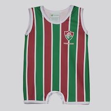 Macacão Regata Infantil Fluminense