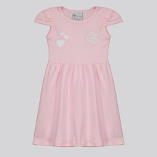 Vestido Flamengo Infantil