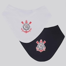 Kit 2 Babadores Corinthians