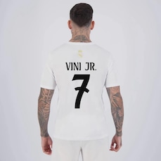 Camisa Real Madrid Soft 7 Vini Jr Masculina