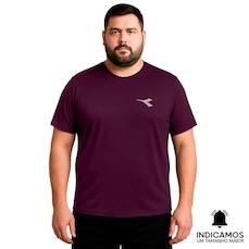 Camiseta Diadora Small Logo Plus Size Masculina