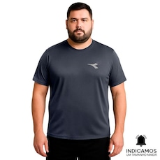 Camiseta Diadora Small Logo Plus Size Masculina
