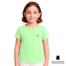 Camiseta Diadora Small Logo Infantil