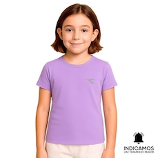 Camiseta Diadora Small Logo Infantil