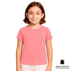 Camiseta Diadora Small Logo Infantil