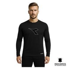 Camisa Térmica Diadora ML Big Logo Icon Masculina