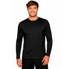 Camiseta UV Térmica Slim Fitness Esportes Básica Masculina