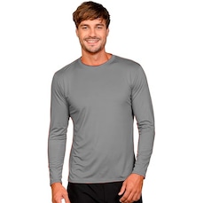 Camiseta UV Térmica Slim Fitness Esportes Básica Masculina
