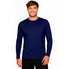 Camiseta UV Térmica Slim Fitness Esportes Básica Masculina