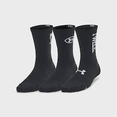 Kit Meias Under Armour Essential com 3 Pares - Unissex