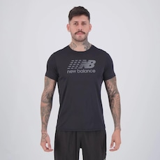 Camiseta New Balance Performance Logo Masculina