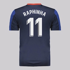 Camisa Barcelona Dryfit Marinho 11 Raphinha Masculina