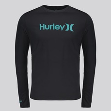 Camiseta Hurley One e Only I Manga Longa Masculina