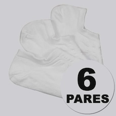 Kit 6 Pares de Meia Lupo Sport Walk Sapatilha Unissex