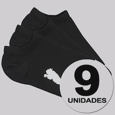 Kit 9 Pares de Meia Puma Sapatilha Infantil
