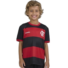 Camiseta Flamengo Emoção Infantil