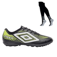 Kit Chuteira Society Adulto Umbro Fast Ii + Meião