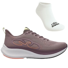 Kit Feminino Tênis Olympikus Voa 3 + Meia
