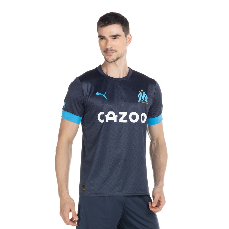 Camisa Olympique Marseille II 22 23 Torcedor Puma Masculina Centauro