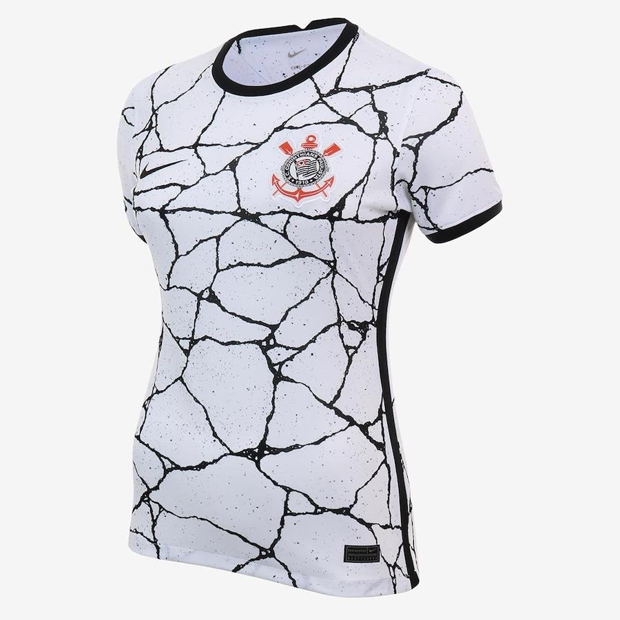 Camisa Do Corinthians I 21 22 Nike Torcedora Pro Feminina Centauro