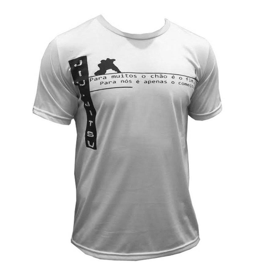 Camisa Camiseta Jiu Jitsu Vem Para A Guarda Branca Duelo Fight Centauro