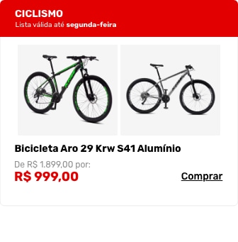 Bicicleta Aro 29 KRW S41 Alumínio