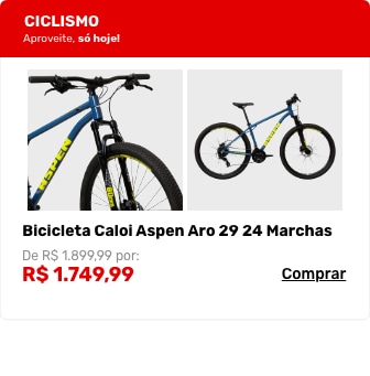 Bicicleta Caloi Aspen Aro 29 24 Marchas