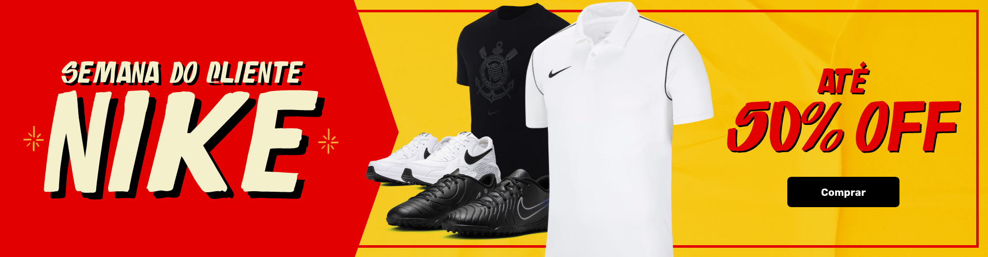 Semana do cliente Nike
