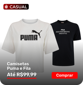 Camisetas Puma e Fila