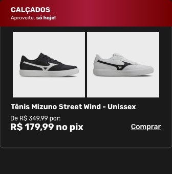 Tênis Mizuno Street Wind - Unissex