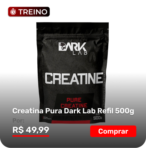 Creatina Pura Dark Lab Refil 500g