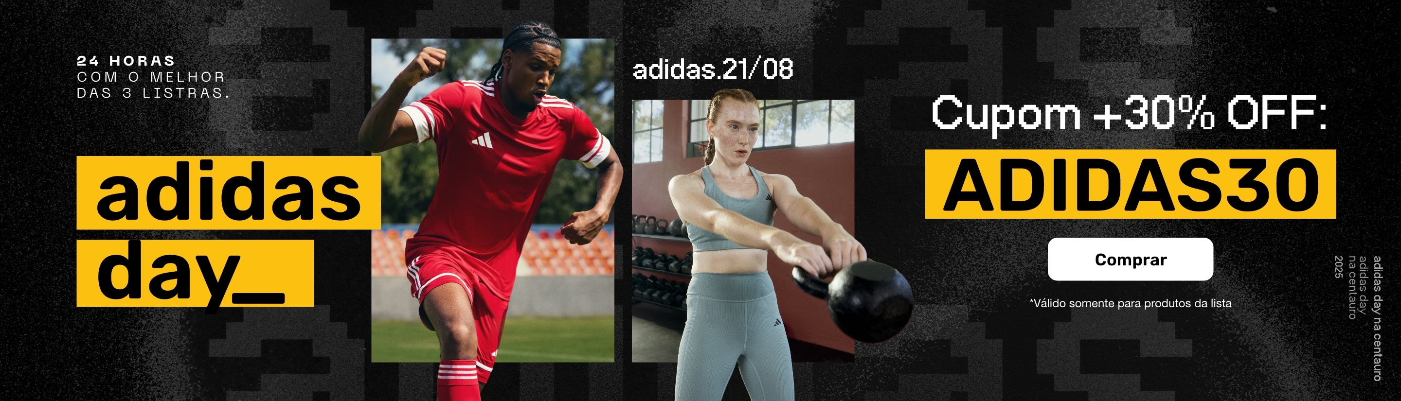 adidas Day - Cupom: ADIDAS30