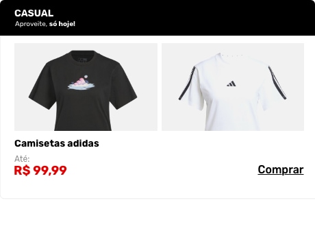 Camisetas adidas até 99