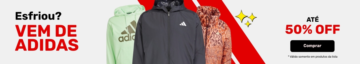 Esfriou? Vem da adidas