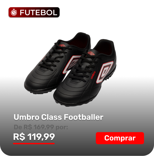 Chuteira Society Umbro Class Footballer Adulto